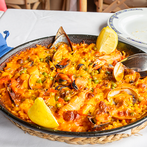 Lobster Paella