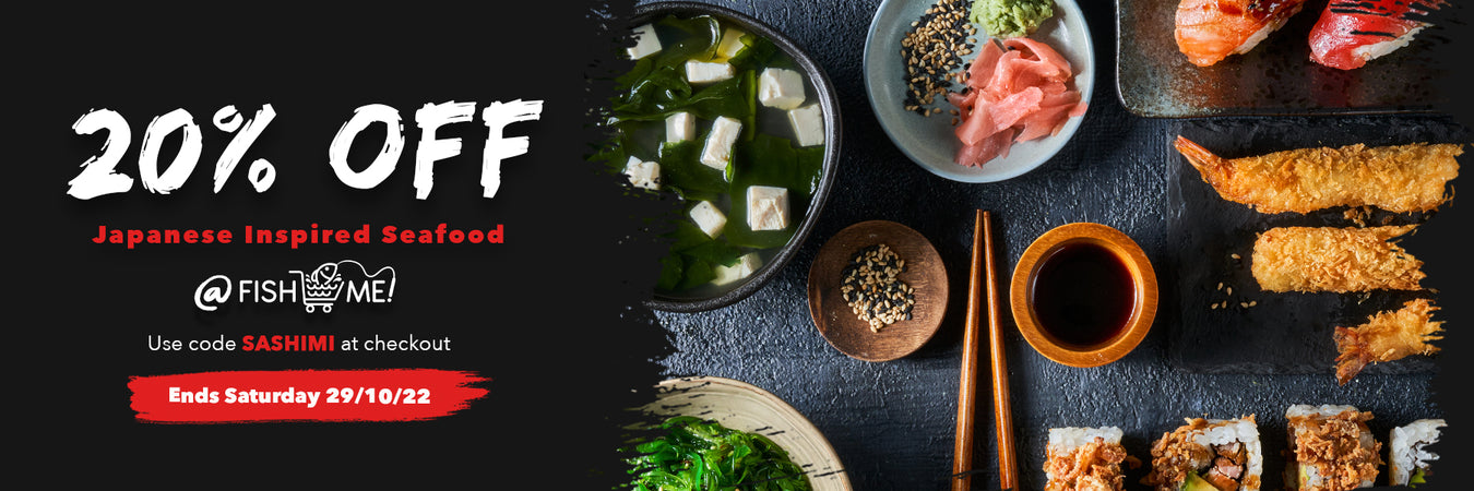 20% Off All Japanese Inspired Seafood on This Page | FishMe!