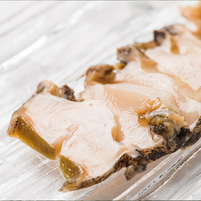 Abalone sashimi