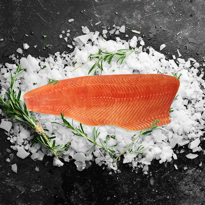 Tasmanian Atlantic Salmon Skin-on Fillet 1kg/pc (Frozen)