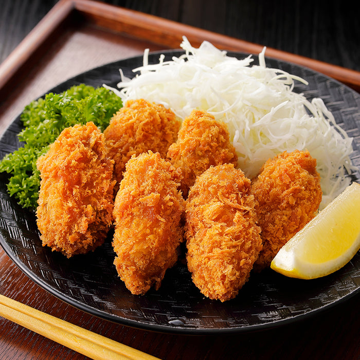 a serving of Breaded Oyster