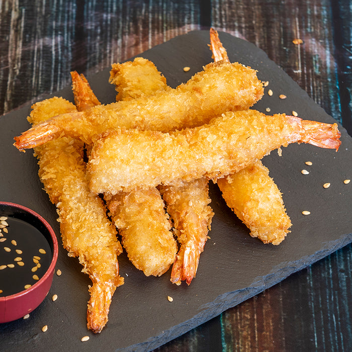 Pre-fried Crumbed Panko Prawn (Oven Ready) per 1kg