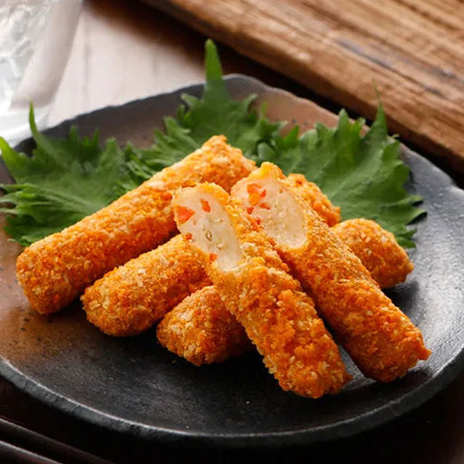 a serving of Ebi Katsu Prawn Sticks