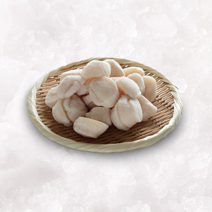 Jumbo Japanese Scallop Meat (Roe-off) 1kg per pack (Frozen)