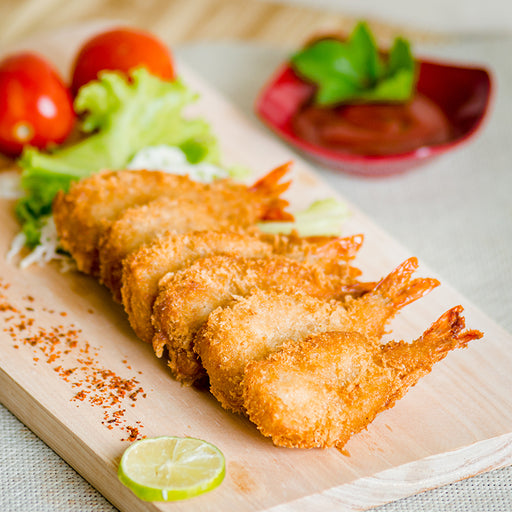 Pre-fried Crumbed Prawn Cutlets per 1kg