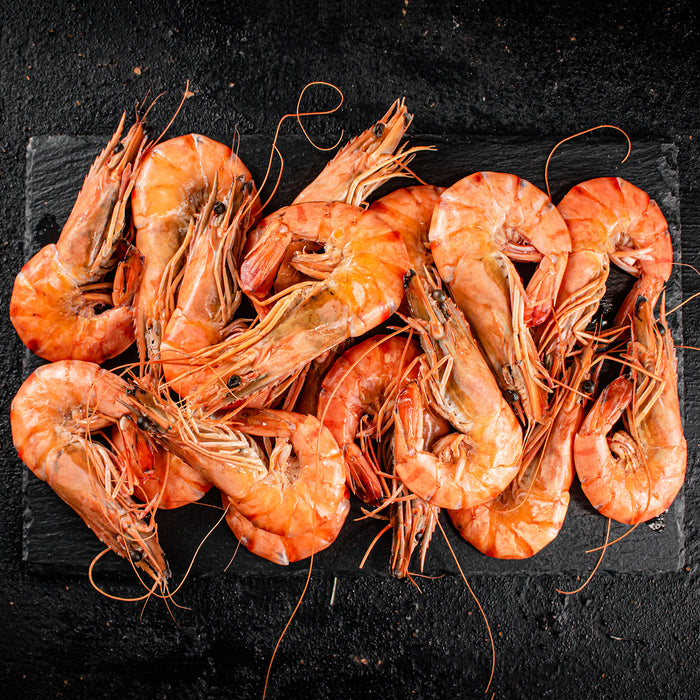 Cooked Australian Tiger Prawns Large U16/20 (Frozen) per kg