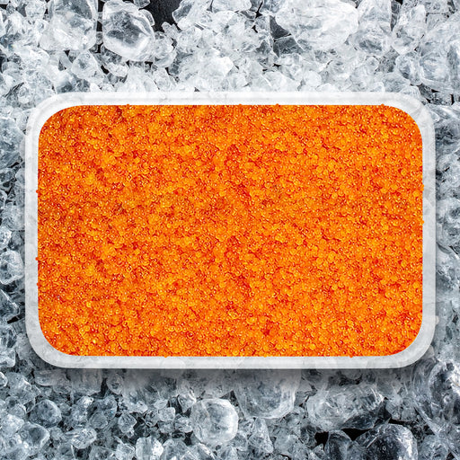 a serving of Flying Fish Roe Tobiko
