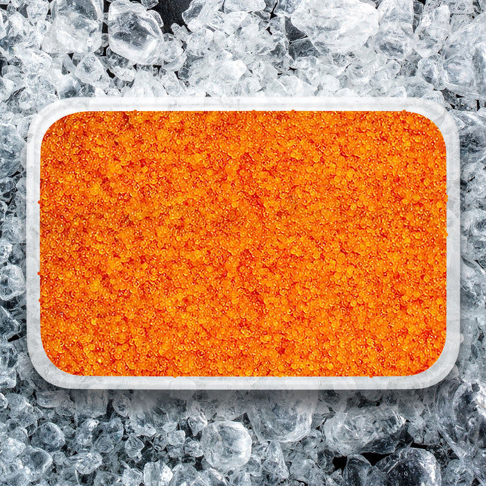 a serving of Flying Fish Roe Tobiko