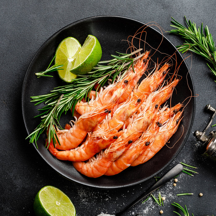 Cooked Tiger Prawns Soft Shelled U9/18 (Frozen) per kg