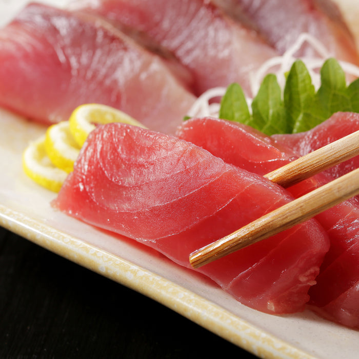 a Sashimi Tray of Australian Bigeye Tuna