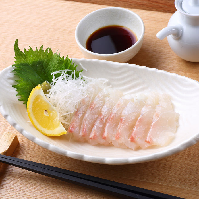 Snapper sashimi