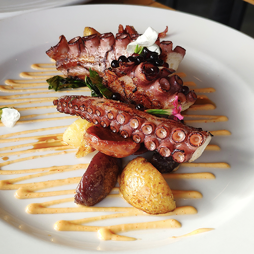 Octopus with Chorizo and Potatoes