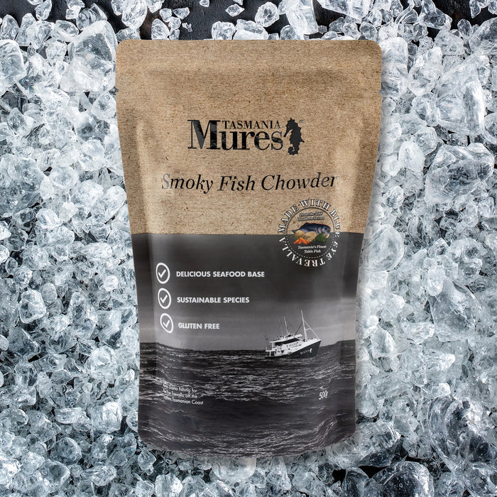 Tasmania Mures Smoky Fish Chowder 500ml pack