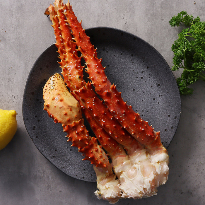 a cluster of Cooked Alaskan King Crab Leg