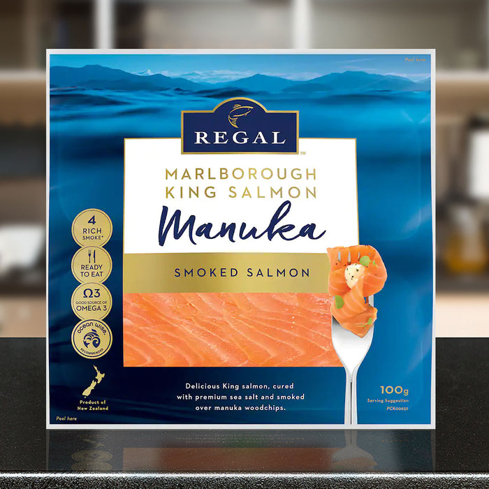 Manuka Smoked Salmon (Ready-to-Eat) per 100g