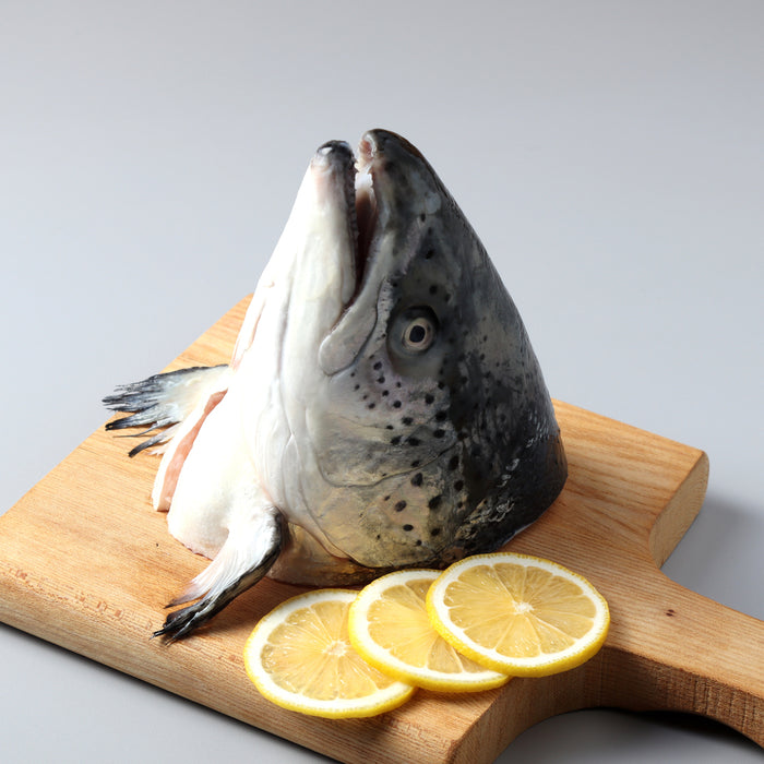 Fresh Tasmanian Atlantic Salmon Head per kg