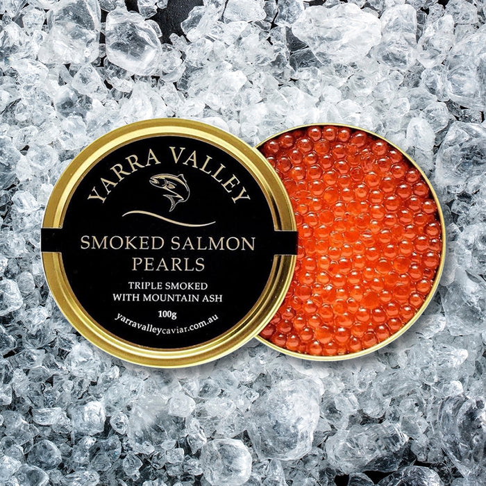 Yarra Valley Smoked Salmon Pearls 30g-100g
