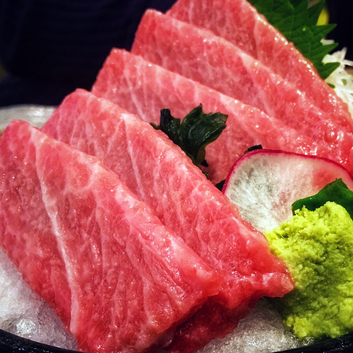 Australian Bluefin Tuna Belly (Otoro) Sashimi 100g Tray